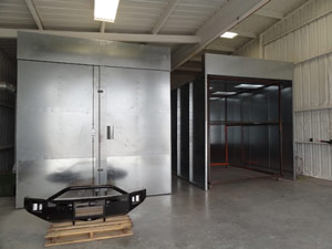 powder coating facility